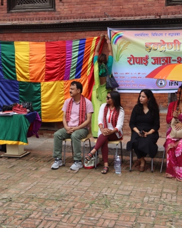 लैङ्गिक तथा यौनिक अल्पसंख्यक समुदायद्वारा इन्द्रेणी रोपाइँ जात्रा, मौलिक संस्कृति संरक्षणमा जोड