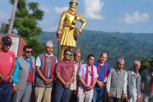 राष्ट्रिय विभूति वडाकाजी अमरसिंह थापाको जन्मस्थल गोरखाको सिरानचोकमा भएको दाबी