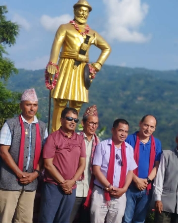 राष्ट्रिय विभूति वडाकाजी अमरसिंह थापाको जन्मस्थल गोरखाको सिरानचोकमा भएको दाबी