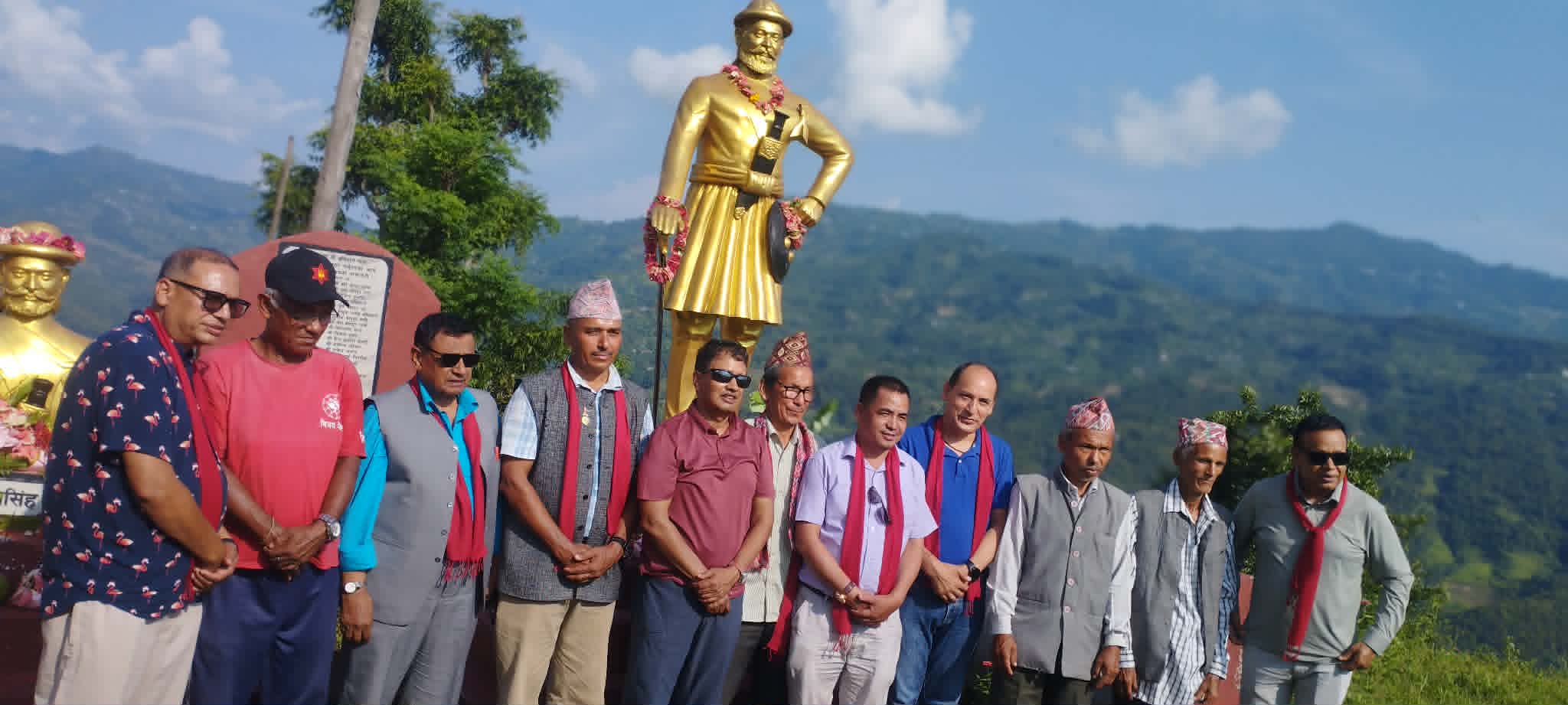 राष्ट्रिय विभूति वडाकाजी अमरसिंह थापाको जन्मस्थल गोरखाको सिरानचोकमा भएको दाबी