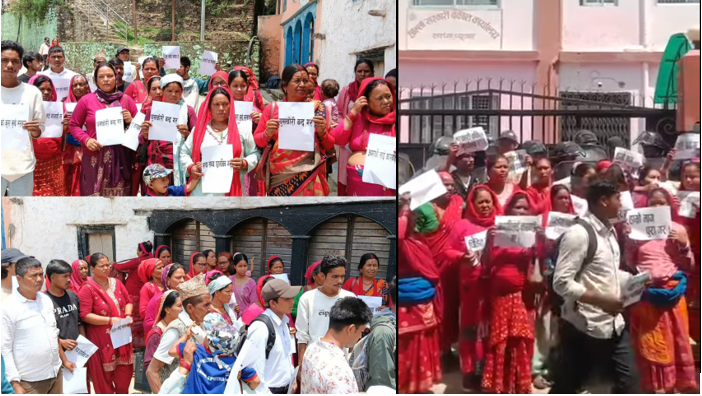 मधु सुनार हत्या प्रकरण: दोषीलाई उन्मुक्ति दिएको भन्दै पीडित परिवारद्वारा सरकारी वकिल कार्यालय अगाडि नारावाजी