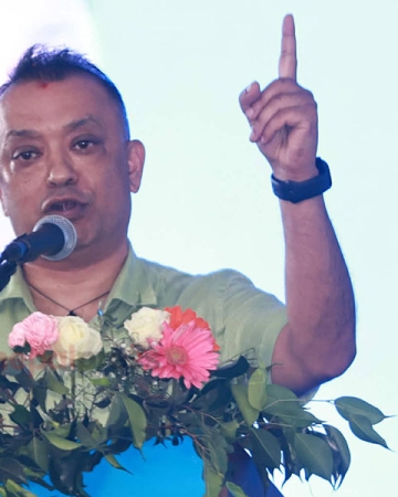 रास्वपाले जनमतको दुरुपयोग नगरी सुशासन र लोकतान्त्रिक मूल्य जोगाओस्: गगन थापा