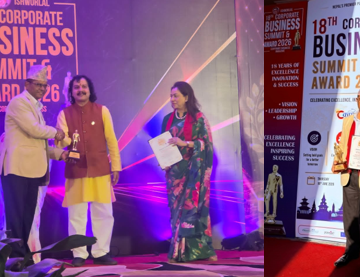 टंकप्रसाद पोखरेल ‘कर्पोरेट इन्डस्ट्री लिडरशिप अवार्ड-२०२६’बाट सम्मानित