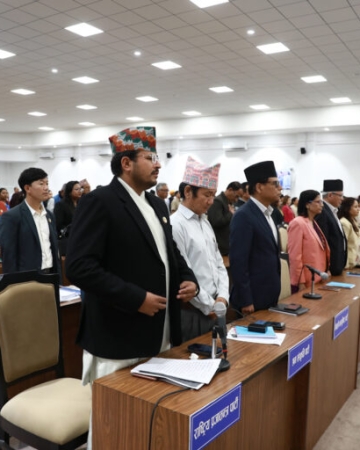 कार्यसूचीमै प्रवेश नगरी प्रतिनिधिसभा बैठक स्थगित, विपक्षीको अवरोध जारी