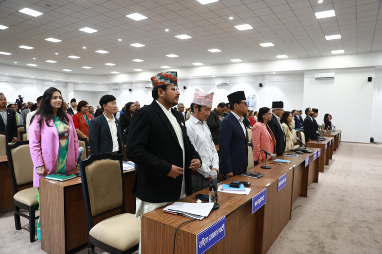 कार्यसूचीमै प्रवेश नगरी प्रतिनिधिसभा बैठक स्थगित, विपक्षीको अवरोध जारी