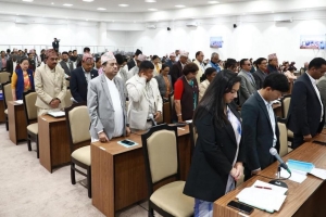 संसदको कार्यसूची बिना शहीदहरूको सम्झनामा मौनधारण, सभामुखद्वारा आपत्ति