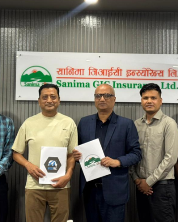 बीमाको पहुँच विस्तार गर्न सानिमा जिआईसी र वाइज याकबीच सम्झौता