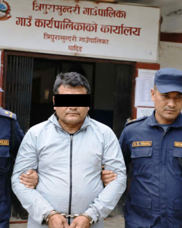 गाउँपालिकाको कार्यालयमा ताला लगाई कामकाज अवरुद्ध गर्ने व्यक्ति पक्राउ