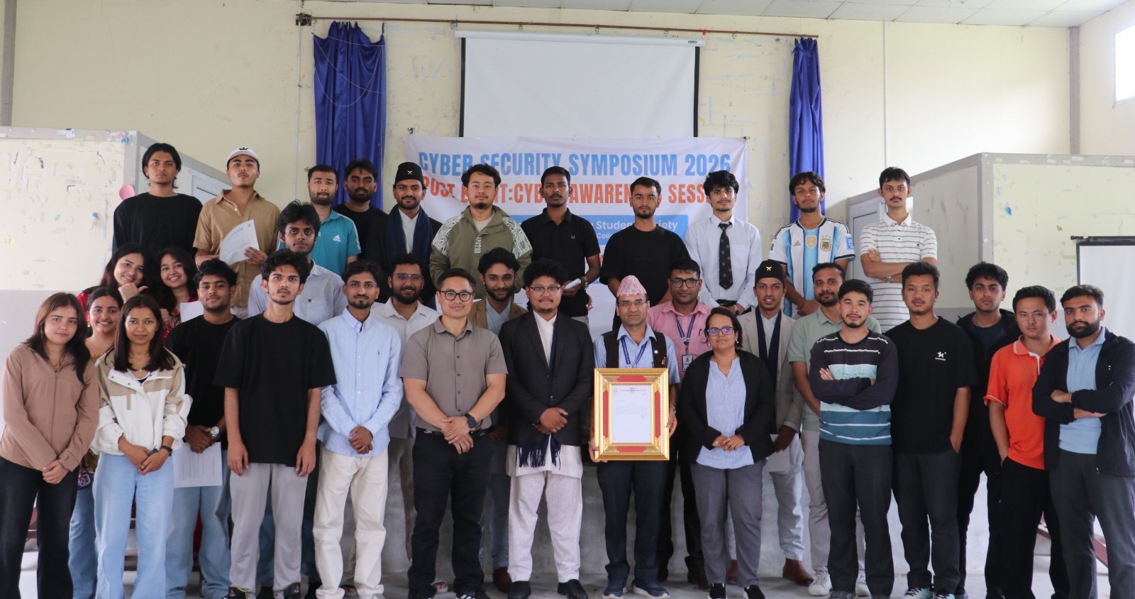 नेपाल इन्जिनियरिङ कलेजमा कम्प्युटर इन्जिनियरिङका विद्यार्थीलाई साइबर सुरक्षा सचेतना