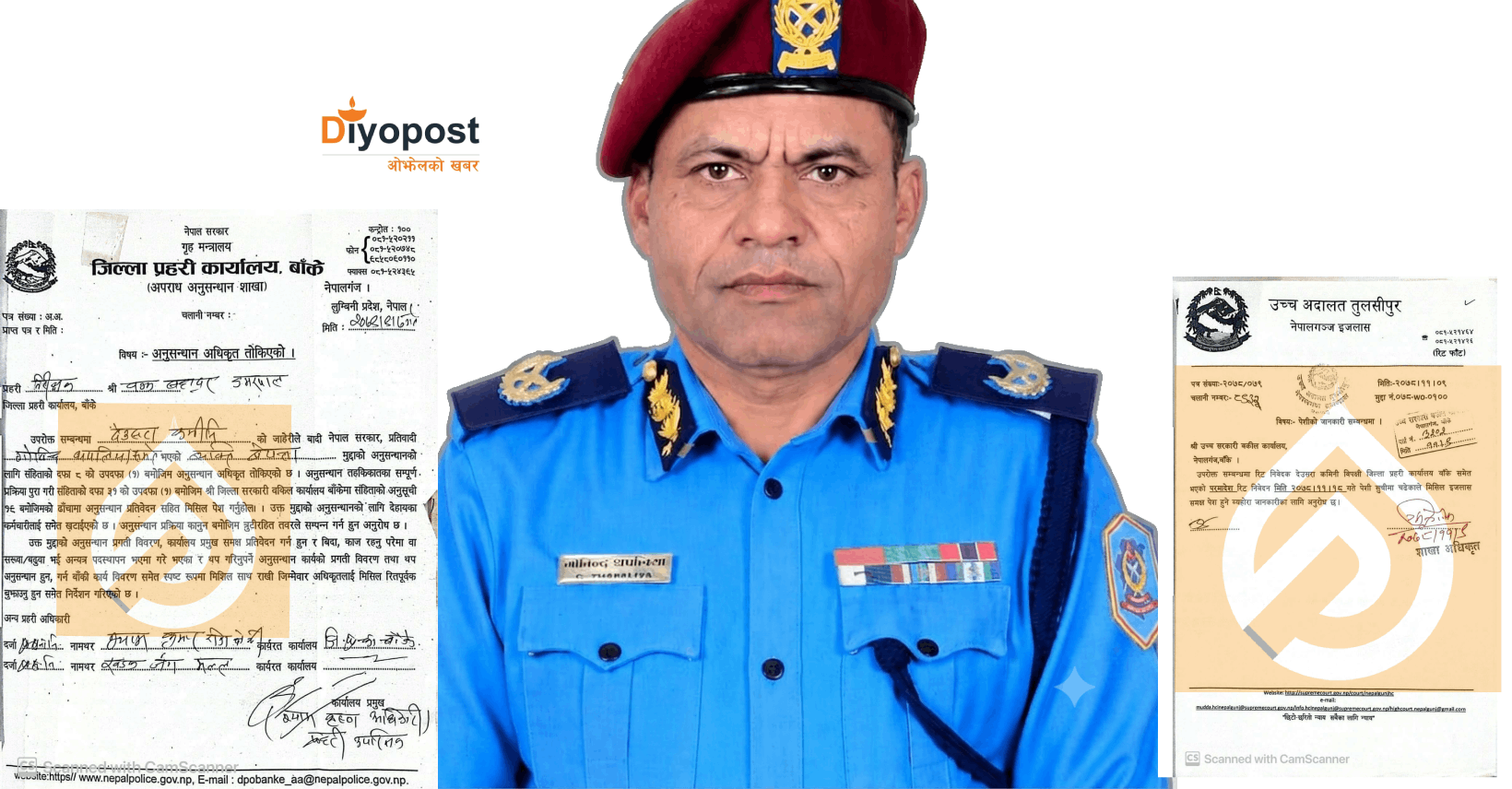 नेपाल प्रहरीका बहालवाला डिआइजी गोविन्द थपलिया व्यक्ति बेपत्ता कसुरका ‘फरार अभियुक्त’ !