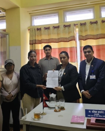 ‘सरकार, कोठा खाली छ?’अभियानकी दिपा नेपालीले बुझाइन सांसद समिक्षा बास्कोटा ध्यानाकर्षण पत्र