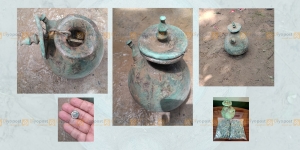 कपिलवस्तुमा भेटियो २,३१४ वटा पुरातात्त्विक तामाका सिक्का, वैज्ञानिक संरक्षणपछि प्रदर्शनमा राखिने