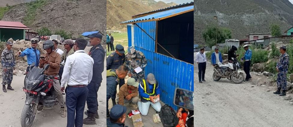 स्रोत नखुलेको ५५ लाख ९० हजार रुपैयाँसहित डोल्पामा दुई जना पक्राउ