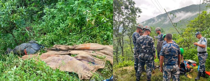 घरायसी विवादपछि बन्जिसाइड भिरबाट हाम फालेका युवकको शव सशस्त्रद्वारा उद्धार