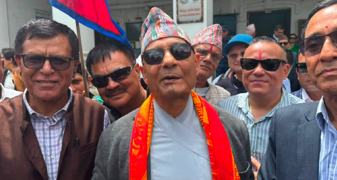 ‘जय नेपाल पार्टी’ दर्ताका लागि धवलशमशेर राणाले निर्वाचन आयोगमा दिए निवेदन