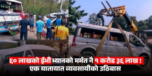 ६० लाखको जोय लङ भ्यान, मर्मत खर्च १ करोड ३६ लाख !