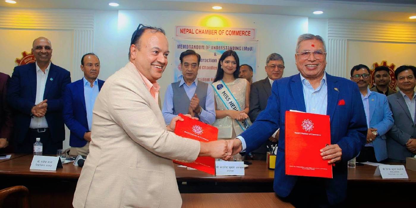चेम्बर र एनआरएनएबीच लगानी, व्यापार तथा आर्थिक सहकार्य विस्तारमा समझदारी