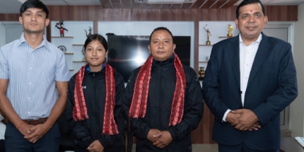 विश्व हाप्किडो च्याम्पियनसिप खेल्न नेपाली टोली दक्षिण कोरिया प्रस्थान