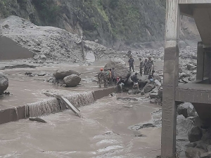 रसुवाको टिमुरेबाट ६ विदेशी पर्यटकसहित १०५ जनाको उद्धार