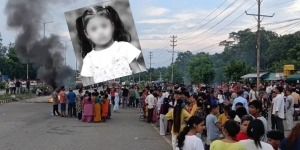 तीन वर्षीया बालिका हत्या प्रकरणः सिमरामा प्रदर्शन जारी, वीरगञ्ज-पथलैया सडक अवरुद्ध