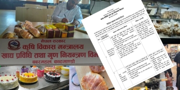 कृष्ण पाउरोटीसहित तीन खाद्य व्यवसायमा विभागको छापा, म्याद गुज्रिएका सामग्रीदेखि कृत्रिम रंगसम्म