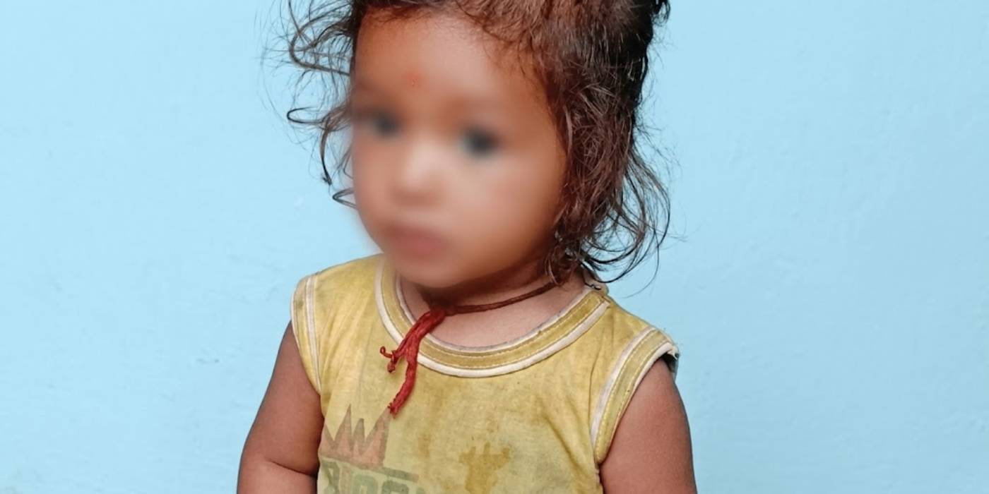 कलैयाबाट बेपत्ता दुई वर्षीया बालिका १२ घण्टापछि सकुशल फेला