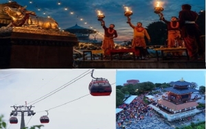 चन्द्रागिरि मन्दिरमा आरती हेर्न जाने भक्तजनलाई केबुलकार टिकटमा ५० प्रतिशत छुट
