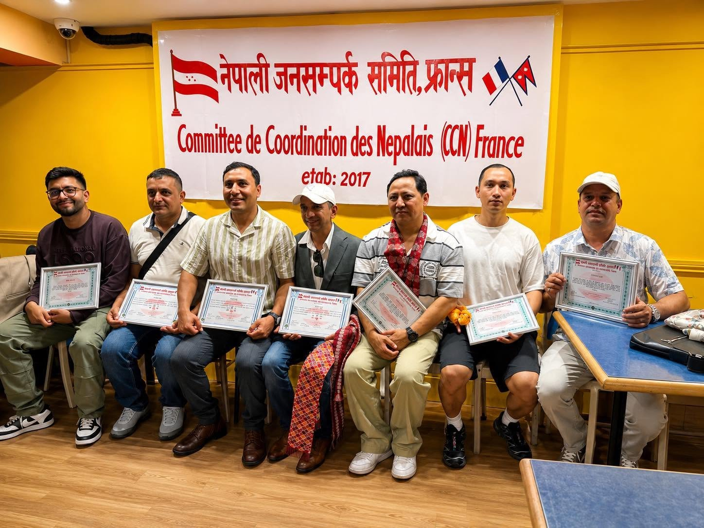 नेपाली जनसम्पर्क समिति फ्रान्सको अध्यक्षमा शिवराम भण्डारी
