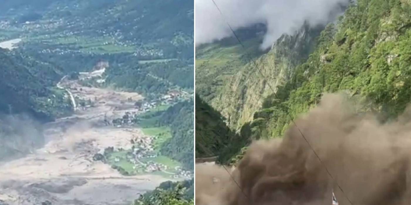 रसुवामा आकस्मिक बाढी, टिमुरे बजारमा ठूलो क्षति