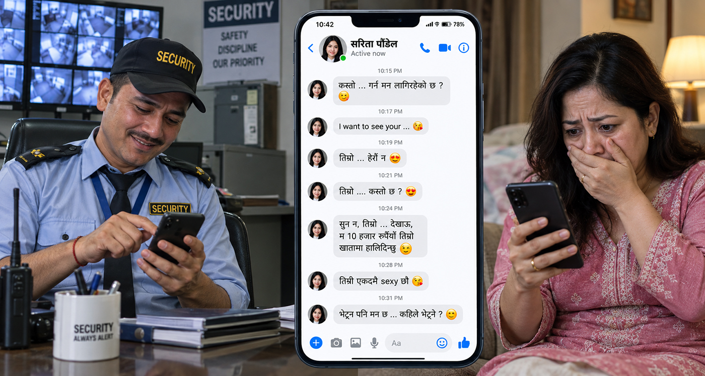 छोरी भन्ने ठानेर आमालाई अश्लील म्यासेज पठाउँदा जेल गए अशोक सुवेदी