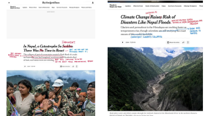 ठुला मिडियाले बेवास्ता गरेको सीमापार जलवायु संकट!