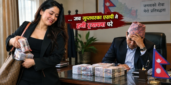 प्रेम, धोका र ब्ल्याकमेलिङको चक्कर: गुप्तचरका एसपी नै ‘हनीट्रयाप’मा परेपछि….