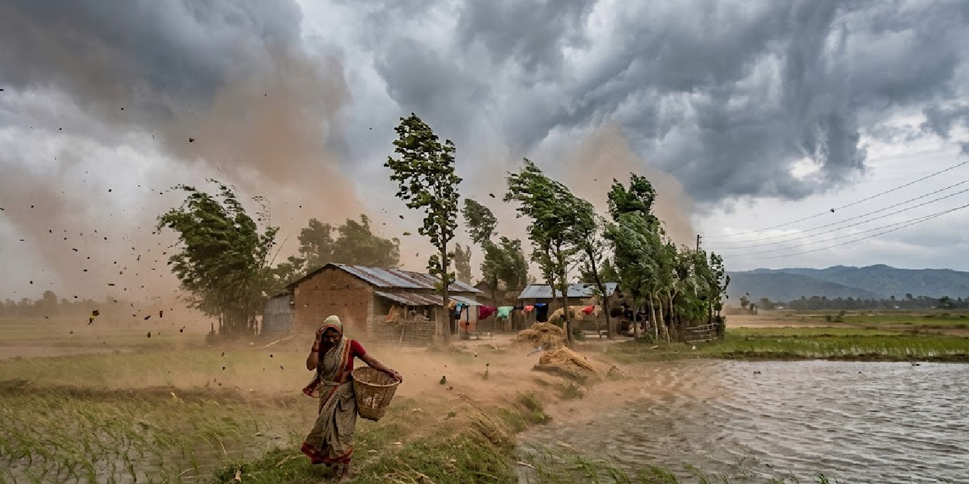 यी चार प्रदेशमा हावाहुरी, भोलि दिउँसोसम्म प्रभाव रहने