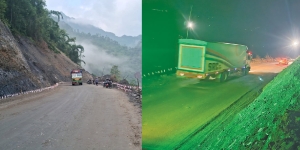 कृष्णभीरमा नयाँ ट्र्याक खुलेपछि पृथ्वी राजमार्ग दुईतर्फी सञ्चालनमा