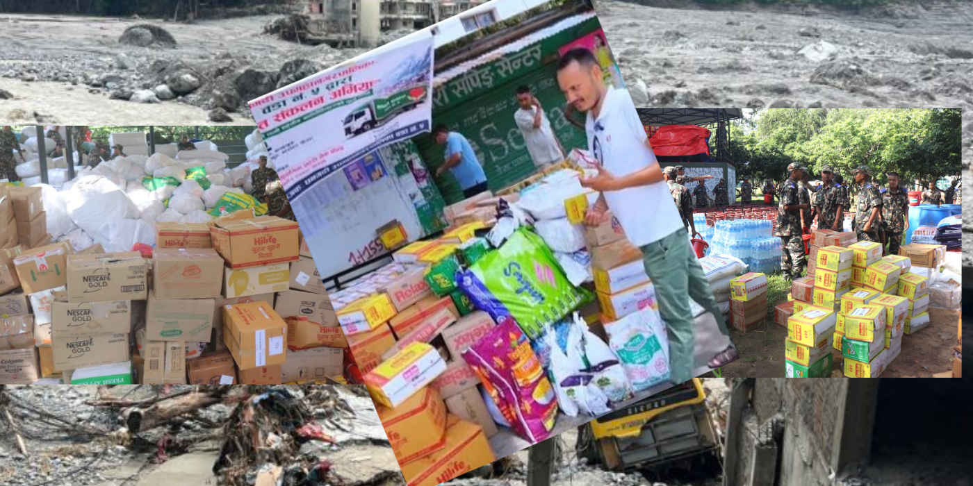 बाढीपीडितका लागि राहत: म्याद गुज्रिएका चिप्सदेखि ‘ढुसी’ लागेको चामलसम्म