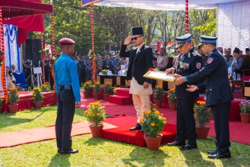 एसपी अंगुर जिसीलाई पूर्णशान्ति पुरस्कार, डिआइजी भूपेन्द्र खत्रीलाई प्रहरी जर्नेल