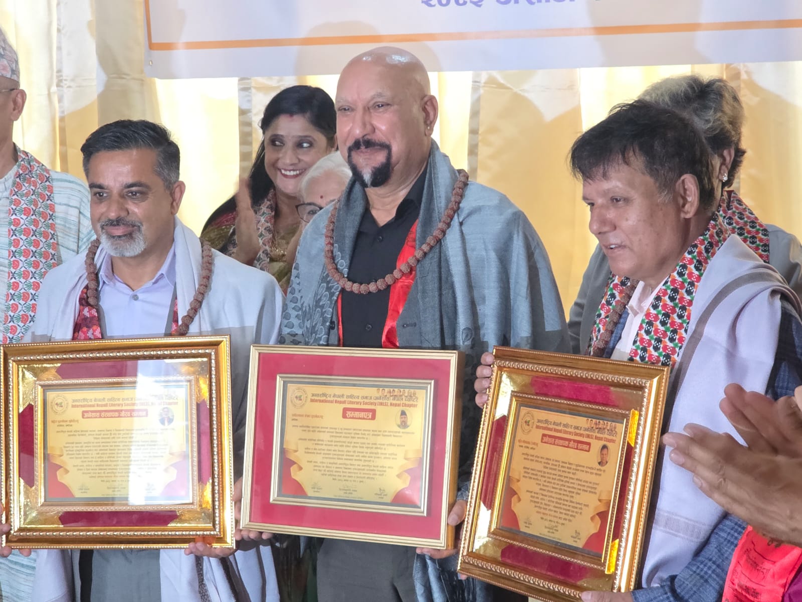अनेसासका संस्थापक रेग्मी र सुवेदीलाई ‘संस्थापक गौरव सम्मान’