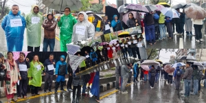 झरीमा रुझ्दै पत्रकारको मौन विद्रोह : प्रेस स्वतन्त्रतामाथि प्रहरी हस्तक्षेपविरुद्ध माइतीघरमा प्रदर्शन