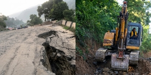 गलौंदीमा भासिएको पृथ्वी राजमार्ग आजै खुलाउने तयारी