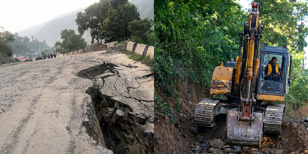 गलौंदीमा भासिएको पृथ्वी राजमार्ग आजै खुलाउने तयारी